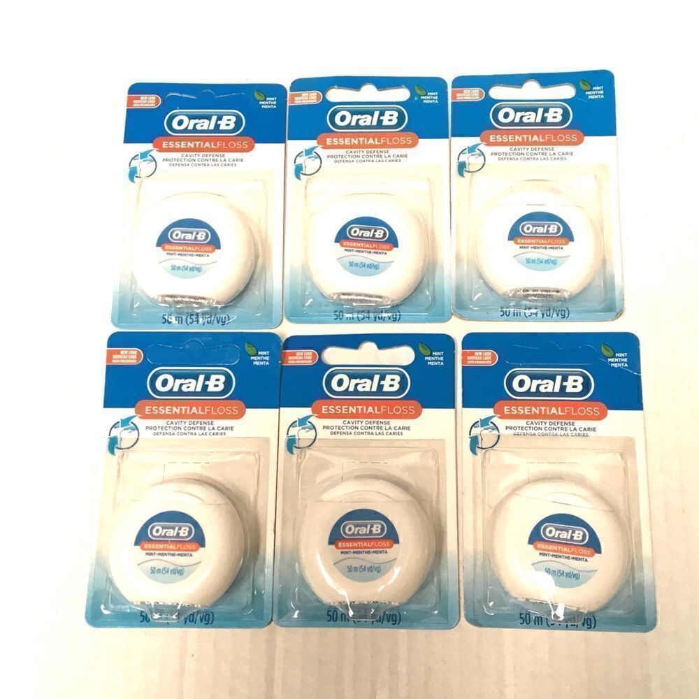 ‎NIP Oral-B essential dental floss cavity defense 6